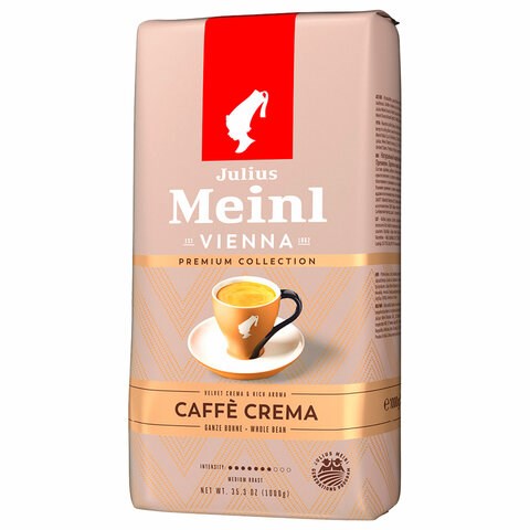 Кофе в зернах JULIUS MEINL "Caffe Crema Premium Collection" 1 кг, ИТАЛИЯ, 89533 622744 - фото 308227
