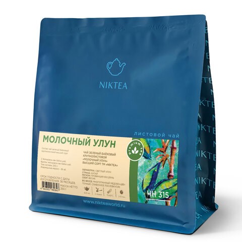 Чай листовой NIKTEA "Milk Oolong" зеленый 250 г, TNIKTE-L00003 622913 - фото 308271