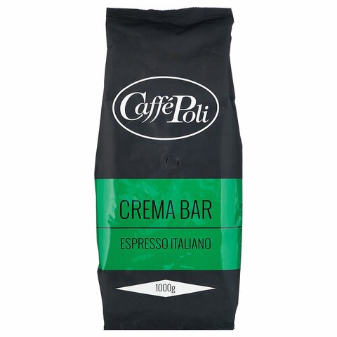 Кофе в зернах CAFFE POLI "Poli Crema Bar", 1 кг, ИТАЛИЯ, 1770348 623644 - фото 308332