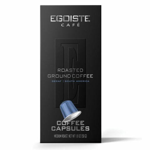Кофе в капсулах EGOISTE "DECAF" для кофемашин Nespresso, 10 порций, арабика 100%, ФРАНЦИЯ, EG05012004 623756 - фото 308338