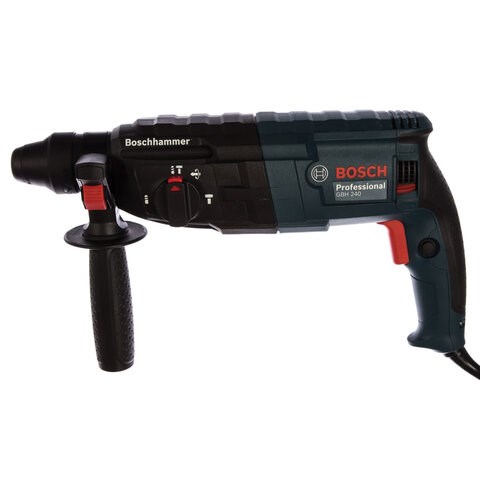 Перфоратор сетевой, 790 Вт, 930 об/мин, 4200 уд/мин, SDS+, BOSCH GBH 240 PROFESSIONAL, 611272100 671177 - фото 309265
