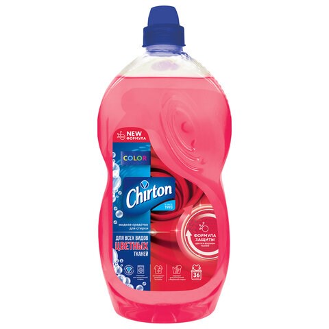 Средство для стирки цветных тканей 1,81 л, CHIRTON (Чиртон) COLOR "Альпийские луга", 4670013303595 700448 - фото 309404