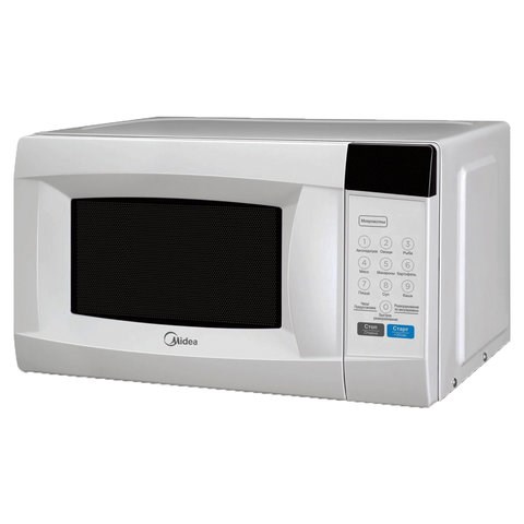 Микроволновая печь MIDEA EM720CKE объем 20 л, мощность 700 Вт, сенсорное управление, дисплей, белая 454275 - фото 321967