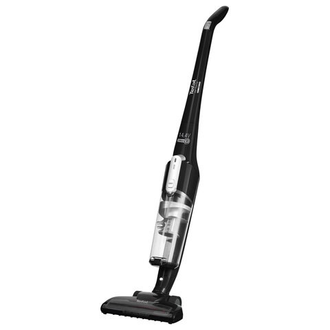 Пылесос вертикальный беспроводной TEFAL Air Force Light TY6545RH, потребляемая мощность 350 Вт, 0,65 л, черный, 2211400233 456490
