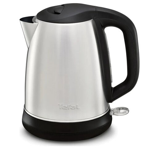 Чайник TEFAL KI270D30, 1,7 л, 2400 Вт, закрытый нагревательный элемент, сталь, серебристый, 7211002374 456508 - фото 322308