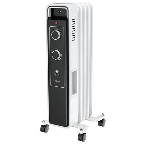 Обогреватель масляный ROYAL CLIMA ROR-PR5-1000M, 1000 Вт, 5 секций, белый 456578 - фото 322335
