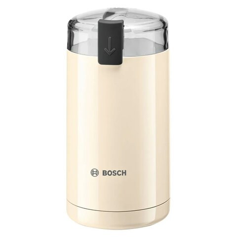Кофемолка BOSCH TSM6A017C, мощность 180 Вт, вместимость 75 г, пластик, бежевая 456929 - фото 322469