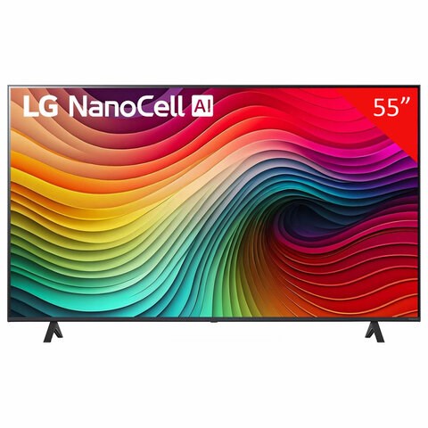 Телевизор LG 55NANO80T6A, 55" (138 см), NanoCell, 3840 x 2160, 4K, 16:9, SmartTV, Wi-Fi, черный 457159 - фото 322510