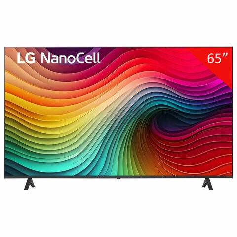 Телевизор LG 65NANO80T6A, 65" (163 см), NanoCell, 3840 x 2160, 4K, 16:9, SmartTV, Wi-Fi, черный 457164 - фото 322511