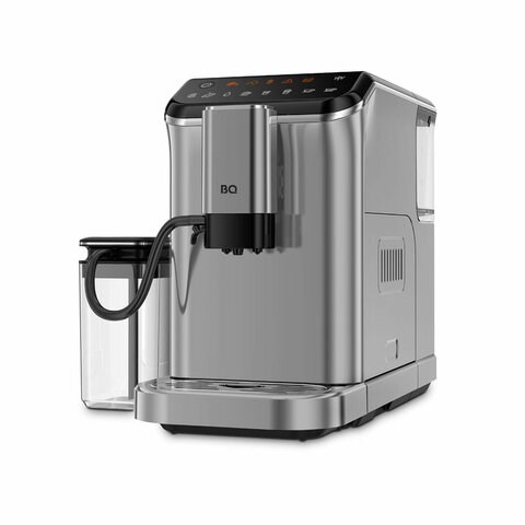 Кофемашина BQ (БИ-КЬЮ) CM6000, 1350 Вт, объем 1,5 л, автокапучинатор, серебристая, 86199065 457496 - фото 322597