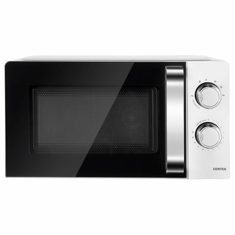 Микроволновая печь CENTEK CT-1575, объем 20 л, мощность 700 Вт, механическое управление, белая, CT-1575 White 457601 - фото 322673
