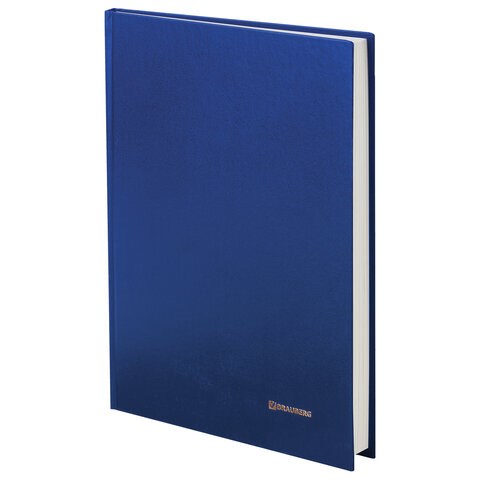 Книга учета 144 л., линия, твердая, бумвинил, блок офсет, А4 (200х290 мм), BRAUBERG, 130227 130227 - фото 324788