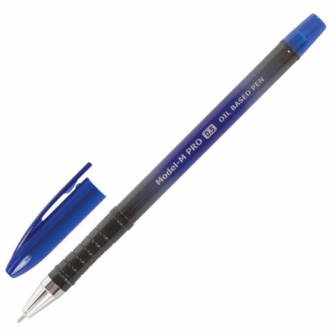 Ручка шариковая масляная BRAUBERG Model-M PRO, СИНЯЯ, узел 0,5 мм, линия письма 0,25 мм, 143252 143252 - фото 325209