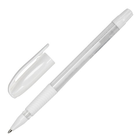 Ручка гелевая с грипом PENSAN "Neon Gel", БЕЛАЯ, узел 1 мм, линия письма 0,8 мм, 2290/12 143851 - фото 325473