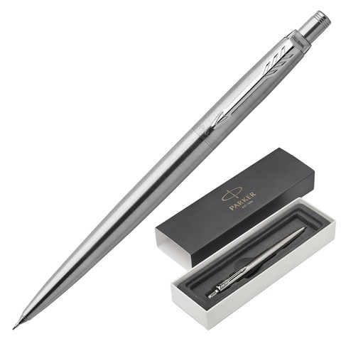 Карандаш механический 0,5 мм, PARKER "Jotter Essential CT", металлический корпус, серебристый, 1953381 181265 - фото 326436