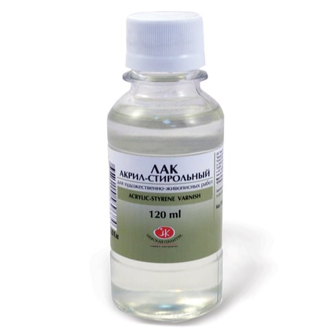 Лак акрил-стирольный, 120 мл, в банке, 2533935 190408 - фото 326704