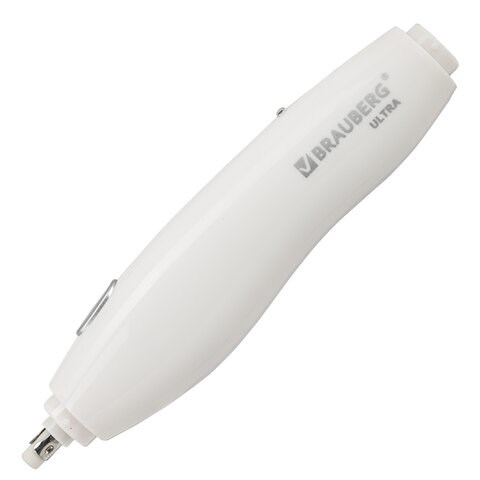 Ластик электрический BRAUBERG "ULTRA", АККУМУЛЯТОР, зарядка USB, + 16 сменных ластиков, 229609 229609 - фото 328685