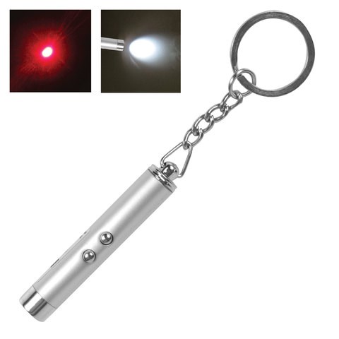 Указка лазерная, радиус 200 м, красный луч, LED-фонарь, ТВ-RP-24 236945 - фото 329180
