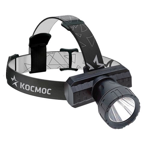 Фонарь налобный аккумуляторный КОСМОС 3 Вт LED, Li-ion, заряд от USB, KocAcHead3W 238271 - фото 329598