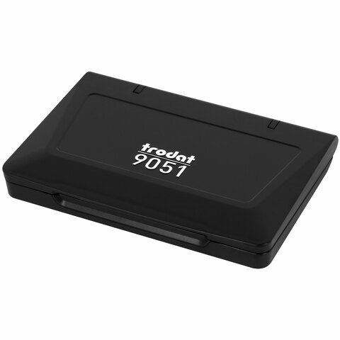 Штемпельная подушка TRODAT 9051 90х50 мм, ЧЕРНАЯ, 191020 238394 - фото 329672