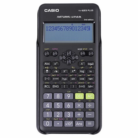 Калькулятор инженерный CASIO FX-82ESPLUS-2-WETD (162х80 мм), 252 функции, батарея, сертифицирован для ЕГЭ, FX-82ESPLUS-2-S 250394 - фото 329753