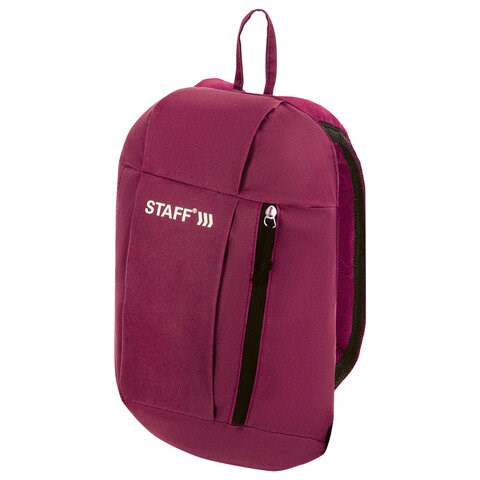 Рюкзак STAFF AIR компактный, бордовый, 40х23х16 см, 270290 270290 - фото 329875