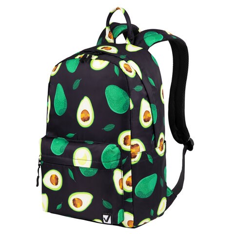 Рюкзак BRAUBERG DREAM универсальный с карманом для ноутбука, эргономичный, "Avocado", 42х26х14 см, 270769 270769 - фото 329982