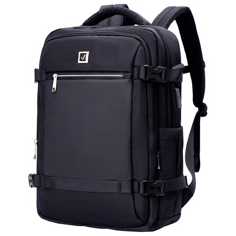 Рюкзак BRAUBERG FUNCTIONAL с отделением для ноутбука, 2 отделения, USB-порт, Solid, 46х31х15 см, 272575 272575 - фото 330595