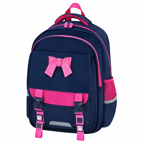 Рюкзак BRAUBERG SNAP, 2 отделения, 3 кармана, "Elegant bow", 39х28х16 см, 273129 273129