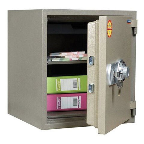 Сейф огнестойкий VALBERG FRS-51 CL, 490х430х430 мм, 50 кг, фиксированный код + ключ 290330 - фото 330962