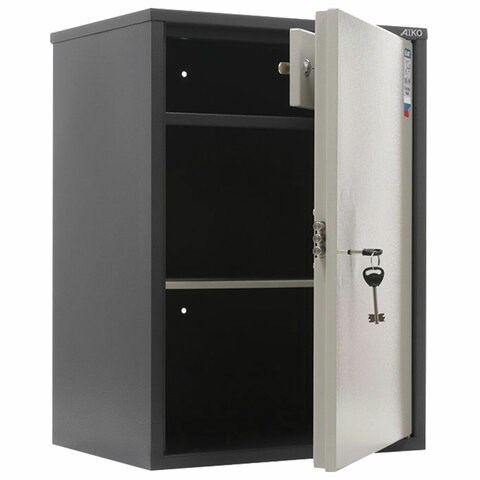 Шкаф металлический для документов AIKO SL-65Т ГРАФИТ, 630х460х340 мм, 17 кг 291191 - фото 331140