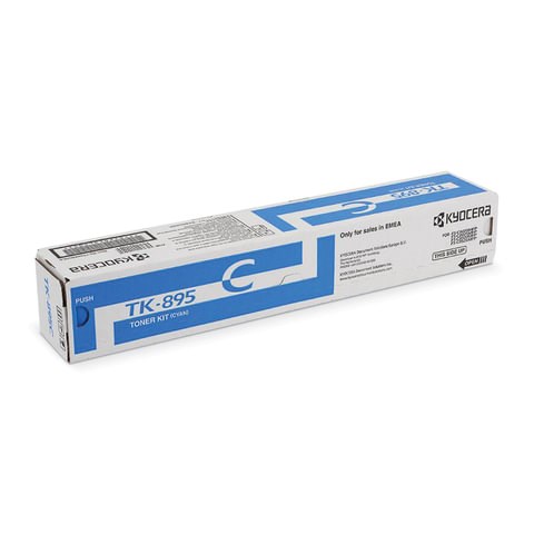 Тонер-картридж KYOCERA (TK-895C) FS-C8020MFP/C8025MFP/C8520MFP/C8525MFP, голубой, оригинальный, ресурс 6000 страниц, 1T02K0CNL0 320582 - фото 331257