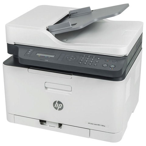 МФУ лазерное ЦВЕТНОЕ HP Color Laser 179fnw "4 в 1", А4, 18 стр./мин., 20000 стр./мес., АПД, Wi-Fi, сетевая карта, 4ZB97A 354362 - фото 331454