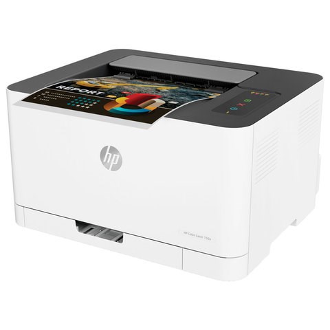 Принтер лазерный ЦВЕТНОЙ HP Color Laser 150a А4, 18 стр./мин., 20000 стр./мес., 4ZB94A 354372