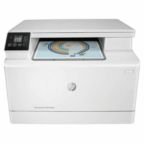 МФУ лазерное ЦВЕТНОЕ HP Color LaserJet M182n "3 в 1", А4, 16 стр./мин., 30000 стр./месяц, сетевая карта, 7KW54A 354539 - фото 331466