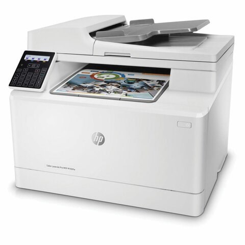 МФУ лазерное ЦВЕТНОЕ HP Color LaserJet M183fw "4 в 1", А4, 16 стр./мин., 30000 стр./месяц, АПД, Wi-Fi, сетевая карта, 7KW56A 354540 - фото 331467
