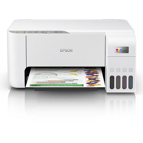 МФУ струйное EPSON L3256 "3 в 1", А4, 33 стр./мин, 5760x1440, Wi-Fi, СНПЧ, белый корпус, C11CJ67524 354845 - фото 331529