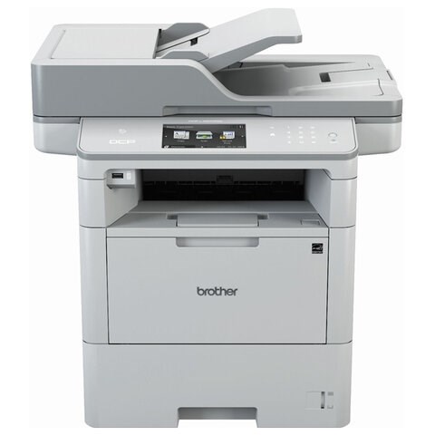 МФУ лазерное BROTHER DCP-L6600DW, "3 в 1", А4, 46 стр/мин, 125000 стр/мес, ДУПЛЕКС, Wi-Fi, АПД, сетевая карта 355051 - фото 331629