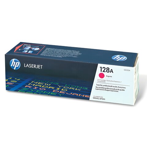 Картридж лазерный HP (CE323A) CLJ CM1415FN/FNW/CP1525N/NW, №128A, пурпурный, оригинальный, ресурс 1300 страниц 360876 - фото 331719