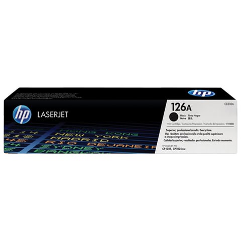 Картридж лазерный HP (CE310A) CLJ CP1025/CP1025NW, №126A, черный, оригинальный, ресурс 1200 страниц 360877 - фото 331720