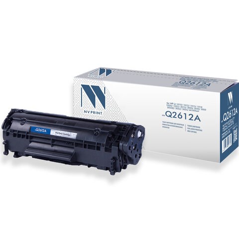 Картридж лазерный NV PRINT (NV-Q2612A) для HP LaserJet 1018/3052/М1005, ресурс 2000 стр. 361175 - фото 331805