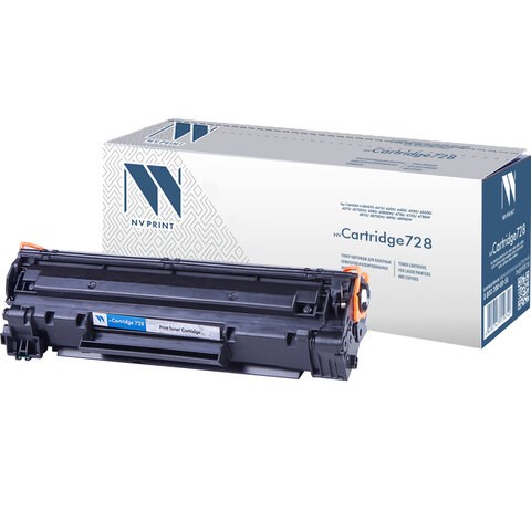 Картридж лазерный NV PRINT (NV-728) для CANON MF4410/4430/4450/4550dn/4580dn, ресурс 2100 стр. 361199 - фото 331821