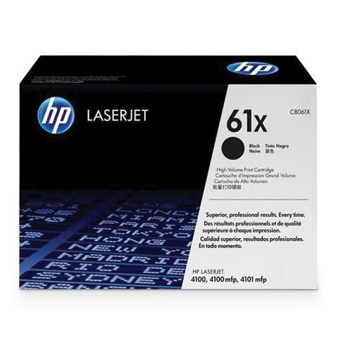 Картридж лазерный HP (C8061X) LaserJet 4100/4100N/4100DTN/4100mfp, черный, оригинальный, ресурс 10000 страниц, С8061X 361230 - фото 331837