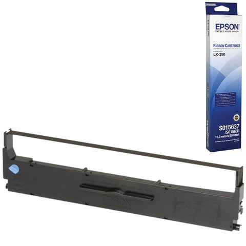 Картридж матричный EPSON (C13S015637BA) LX-350/LX-300, оригинальный 361290 - фото 331860