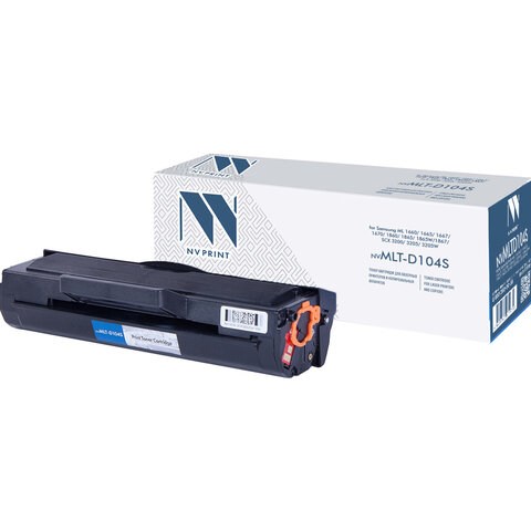 Картридж лазерный NV PRINT (NV-MLT-D104S) для SAMSUNG ML-1660/1665/1667, ресурс 1500 стр. 361747 - фото 331990