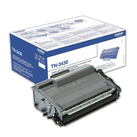 Картридж лазерный BROTHER (TN3430) HL-L5000D/5100DN/5200DW/6400DW\DCP-L6600, оригинальный, ресурс 3000 страниц 362235 - фото 332249