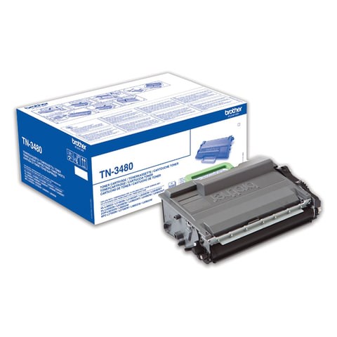 Картридж лазерный BROTHER (TN3480) HL-L5000D/5100DN/5200DW/6400DW\DCP-L6600, оригинальный, ресурс 8000 страниц 362236 - фото 332250