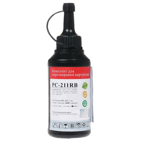 Заправочный комплект PANTUM (PC-211PRB) P2200/P2207/P2500W/M6500/M6607, ресурс 1600 стр. + чип, оригинальный 362366 - фото 332342