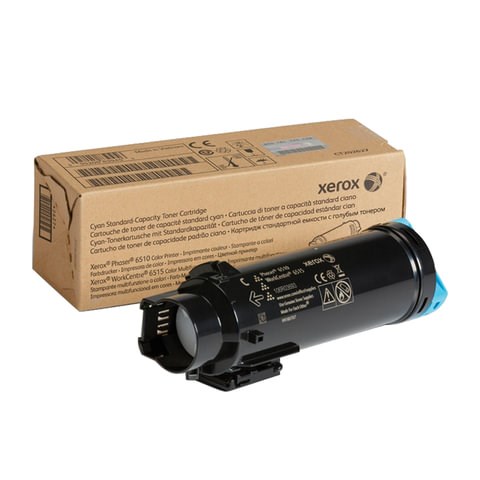 Картридж лазерный XEROX (106R03693) Phaser 6510/WC 6515, голубой, ресурс 4300 стр., оригинальный 362678 - фото 332468