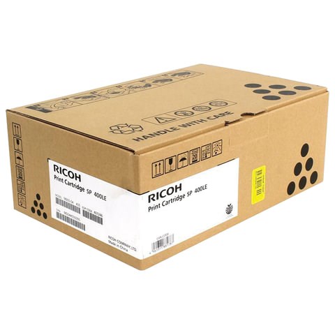 Картридж лазерный RICOH (SP 400LE) SP400DN/450DN, черный, ресурс 2500 страниц, оригинальный, 408062 362867 - фото 332582
